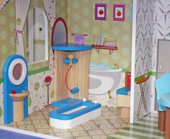 Кукольный домик из дерева - Lila Wooden Toys