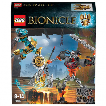 Lego Bionicle Создатель Масок против Стального Черепа 70795 фото