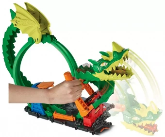 Трек Hot Wheels "Атака огненного дракона" HDP03 фото