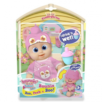 Кукла Бони, 16 см (пьет и писает) Bouncin' Babies 802004