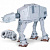 Радиоуправляемая игрушка Star Wars 31065 Звездные Войны Боевая машина-шагоход AT-AT, 25 см со звук. и свет. эффектами