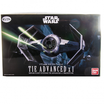 Star Wars Bandai 84611 Звездные Войны Сборная модель Истребитель TIE Advance1:72 фото