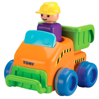TOMY PlasticToys T1012 Томи Развивающие игрушки Транспорт "Нажимай и гоняй" в ассортименте