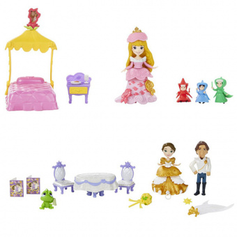 Hasbro Disney Princess B5341 Принцессы Дисней Маленькая Принцесса и сцена из фильма, в ассортименте фото