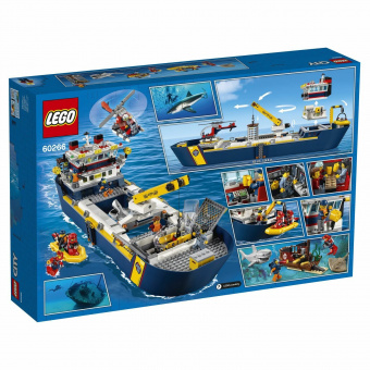 Конструктор LEGO City Исследовательское судно 60266 фото