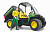 Мини-самосвал John Deere Gator XUV 855D c фигуркой водителя 107 мм Bruder 02490 фото