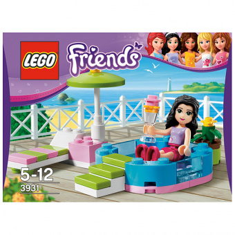 Lego Friends 3931 Весёлый бассейн Эммы фото