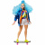 Кукла Barbie Экстра с голубыми волосами GRN30 Кукла Barbie Экстра с голубыми волосами GRN30