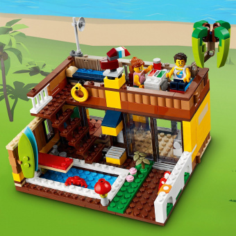 Конструктор LEGO Creator Пляжный домик серферов 31118 фото