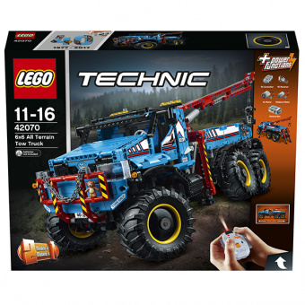 Лего Техник 42070 Аварийный внедорожник 6х6 фото