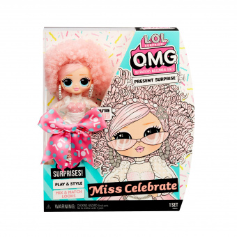 Кукла LOL Surprise OMG Present Surprise Miss Celebrate 2 серия 579755
