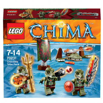 Лего Legends of Chima 70231 Лагерь клана Крокодилов фото
