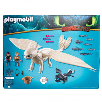 Набор Дневная Фурия с малышом и детьми Playmobil 70038