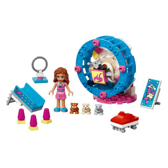 LEGO 41383 Игровая площадка для хомячка Оливии фото