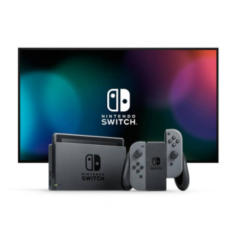 Nintendo Switch (серый) фото