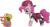 My Little Pony C0131/B6008 Фигурка Хранители Гармонии с артикуляцией - Пират Пинки Пай