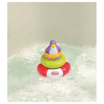 Little Tikes 627996 Литл Тайкс Пингвин-пирамида для ванны