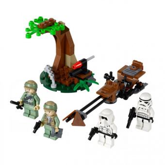 Lego Star Wars 9489 Лего Звездные войны Боевой комплект Повстанцы на Эндоре и штурмовики Империи фото
