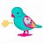 Little Live Pets 28394 Интерактивная птичка голубая