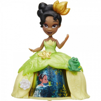 Disney princess Маленькая кукла с волшебной юбкой фото
