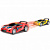 Hot Wheels HW90533 Машинка Хот вилс на батарейках свет+звук электромеханическая, желтая 25 см фото