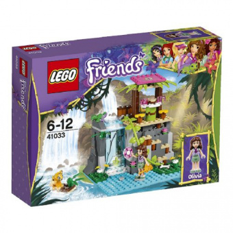 Конструктор Lego Friends 41033 Лего Джунгли: Спасение тигренка у водопада фото