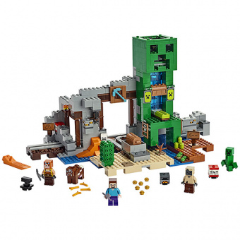 Конструктор ЛЕГО Майнкрафт Шахта крипера LEGO Minecraft 21155 фото