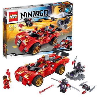 Lego Ninjago Ниндзя-перехватчик Х-1 70727 фото