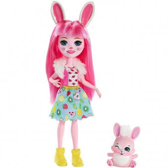 Mattel Enchantimals FXM73 Кукла Бри Кроля, 15 см фото