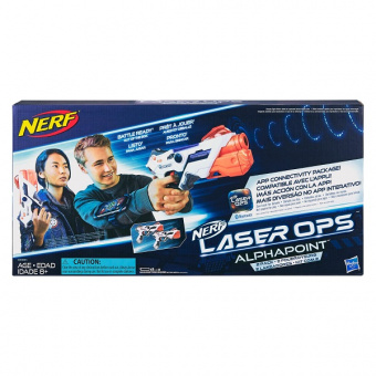Нерф Лазерный бластер Nerf Laser Ops Pro Alphapoint E2281, фото