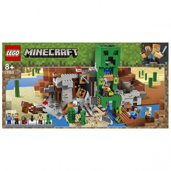 Конструктор ЛЕГО Майнкрафт Шахта крипера LEGO Minecraft 21155 фото