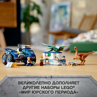 Конструктор LEGO Jurassic World Побег галлимима и птеранодона 75940 фото