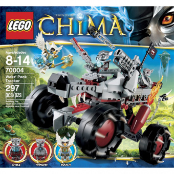 Лего Legends of Chima 70004 Разведчик Волка Вагза фото