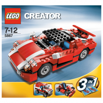 Конструктор Lego Creator 5867 Супер Спидстер фото