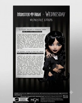 Коллекционная кукла Monster High Уэнсдей