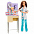 Barbie DKJ12 Барби Игровой набор "Детский врач"