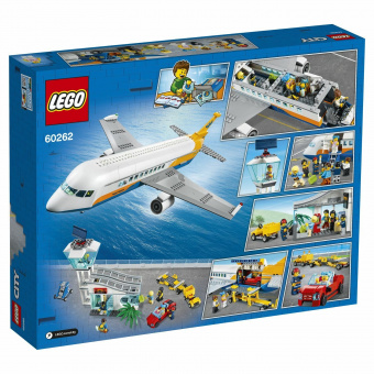 Конструктор LEGO City Пассажирский самолёт 60262 фото