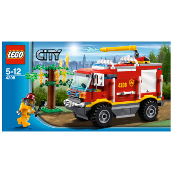 Lego City Пожарный внедорожник 4208 фото
