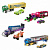 Hot Wheels Трейлер дальнобойщика с машинкой Super Truck BDW51 фото