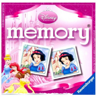 Ravensburger 222070 Настольная игра Мемори мини Disney Принцессы
