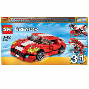 Lego Creator Красный мощный автомобиль 31024 фото