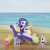 Игровой набор Рарити 'Пляжный отдых' My Little Pony Hasbro B4910/E1084 фото