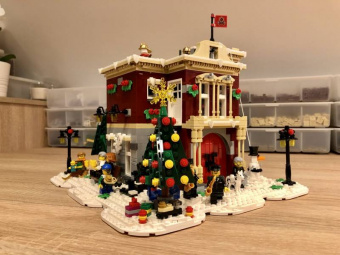 LEGO 10263 Пожарная часть в зимней деревне фото