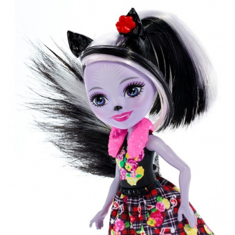 Кукла с питомцем Скунси Седж Mattel Enchantimals FXM72 фото