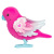 Птичка со светящимися крылышками - Сияющий Бантик 28543