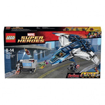 Lego Super Heroes Погоня на Квинджете Мстителей 76032 фото