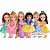 Disney Princess 751170 Принцессы Дисней Малышка 31 см. в асс. фото