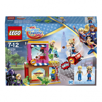 Lego Super Hero Girls 41231 Лего Супергёрлз Харли Квинн спешит на помощь фото