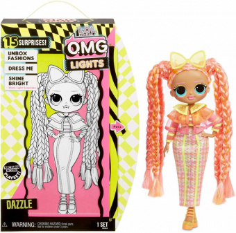 Кукла LOL OMG серия Неон Dazzle Fashion 565185