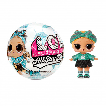 Кукла LOL B.B.s Sports Sparkly Dolls Soccer Team 572671